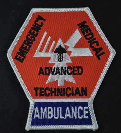 Tennessee EMT Advanced Ambulance Patch NEW-HP-4839