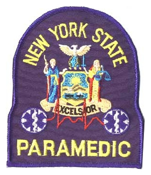 New York Paramedic Patch