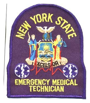 New York Emergency Medical Technicain Patch