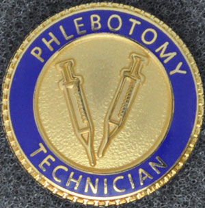 Phlebotomy Technician Graduation Pin