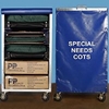 Special Needs Cot Cart Cart for special needs cots, disaster shelter supplies,