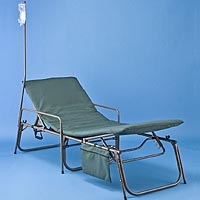 FEMA ADA Special Needs Cot with rails fema cot, shelter cot, medical cot, disaster cot, disaster bed, first aid station cot