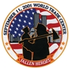 9/11 Fallen Heroes 12 inch Back patch
