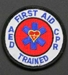 First Aid, CPR, AED Trained Mini Patch - SSPAT-34