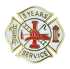 fire department 3 years of service pins