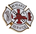 45 years Fire Service pin - SS-FIRE-45