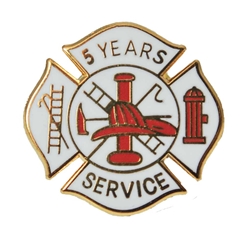 Fire Department 5 years of service pin