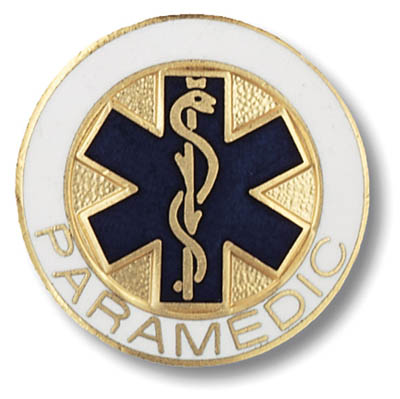 Paramedic Star of Life Pin