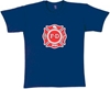 Navy Blue Fire Department T-Shirt