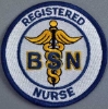 Embroidered BSN Nursing Patch