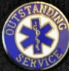 Outstanding EMS Service Pin