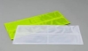 PVC Reflective Panel 18in x 4in White per pair