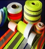 Yellow with silver reflective 2in 100 yard roll