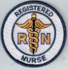 Embroidered RN Patch