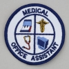 Embroidered Patch - Medical Office Assistant Patch