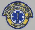 Embroidered Patch - Virginia EMT - Embroidered Patch