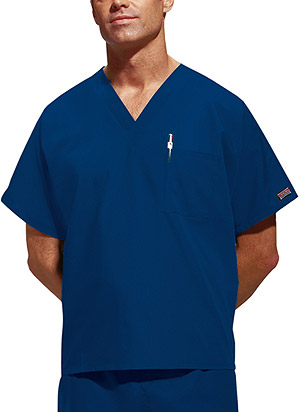 Unisex Poplin Scrub Top