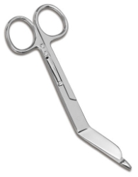 Lister Bandage scissors - with clip -  5.5 in