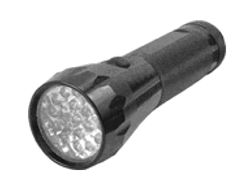 BLACK 19 LED FLASHLIGHT