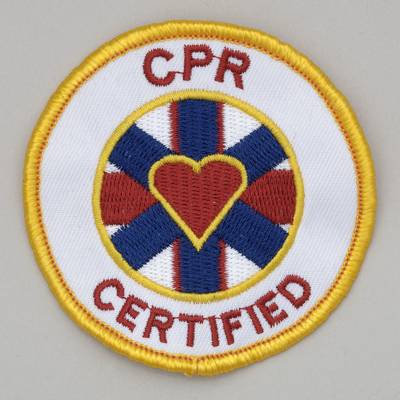 Embroidered Patch - CPR Certified