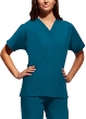 Woman's Poplin Scrub Top - CHE4700