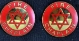 Fire Chaplain Pin Star of David, Pair fire chaplain, chaplain, fire uniform, fire emblem, Star of David
