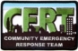 Small CERT Emboidered patch