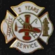 2 years Fire Service pin