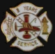 3 years Fire Service pin