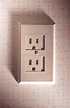 Safe Plate Standard Outlet Covers - BEIGE 25-pack
