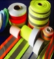 4in Yellow Tape with 2in Silver trim 100 yard roll