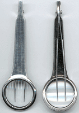 Splinter Forcep with magnifier - 4.5 in