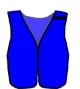 Split Front Mesh  Vest