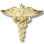 Caduceus pins