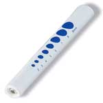 Bulk Pupil Gauge Disposable Penlight - White-