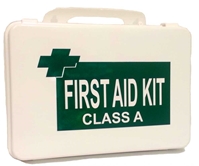OSHA/ANSI Office First Aid Kit Class A Plastic Case Class A, ANSI Z308.1-2015 Office First Aid Kits, OSHA First Aid Kit, ANSI first aid kit, 25 person first aid kit