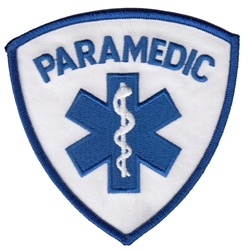Paramedic Patch in Blue