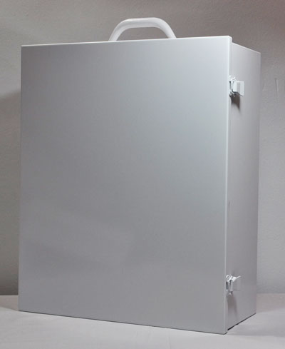 3 Shelf Industrial Cabinet with Swing Door