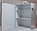 Empty 3 Shelf Industrial First Aid Cabinet with Swing Door 1 each - AMC3-shelf