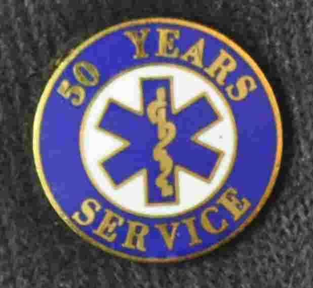 50 Year EMS Service Pin