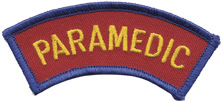 Maine Paramedic Rocker Patch
