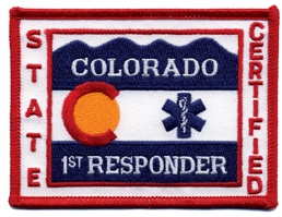Colorado First Responder Patch