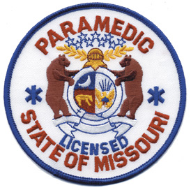 Missouri Paramedic Patch