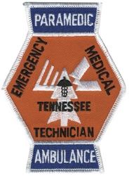 Tennessee Paramedic Ambulance Patch
