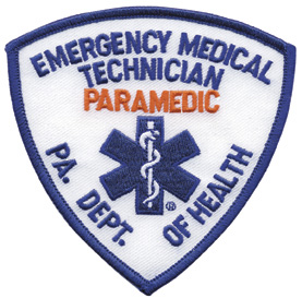 Pennsylvania Paramedic Patch