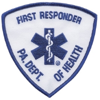 Pennsylvania First Responder Patch