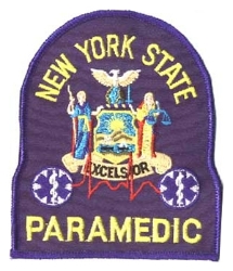 New York Paramedic Patch