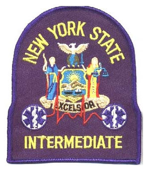 New York EMT-Intermediate Patch