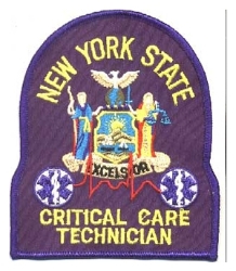 New York EMT-Critical Care Tech Patch