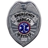 EMS Reflective Badge Patch Silver